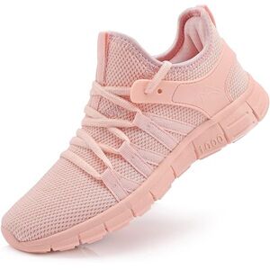 AOE Women's Pink Athletic Sneakers